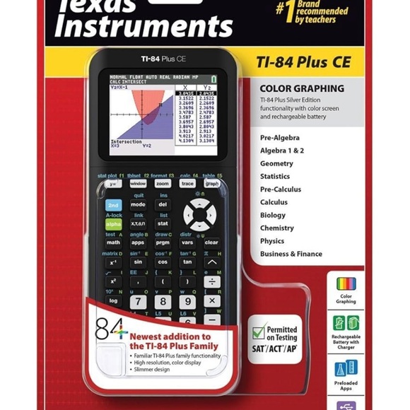 Texas Instruments TI84PLSCEBLUBRY - Picture 2 of 4